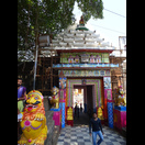 Der Zugang zum Lingaraja-Tempel
